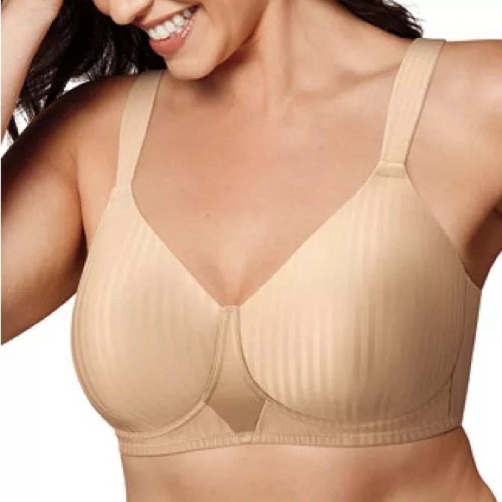 💥 SALE NWT Playtex Perfectly Smooth Bra Wireless in Pink 4707 - Picture 6 of 7
